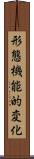 形態機能的変化 Scroll