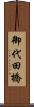 御代田橋 Scroll