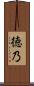 徳乃 Scroll