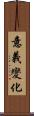 意義變化 Scroll