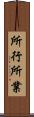 所行 Scroll