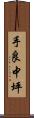 手良中坪 Scroll