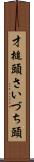 才槌頭 Scroll