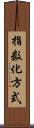 指数化方式 Scroll