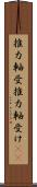 推力軸受 Scroll