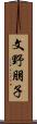 文野朋子 Scroll