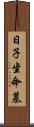 日子坐命墓 Scroll