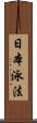 日本泳法 Scroll