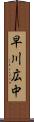 早川広中 Scroll