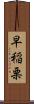 早稲栗 Scroll