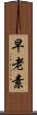 早老素 Scroll