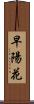 早陽花 Scroll