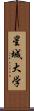 星城大学 Scroll