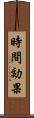 時間効果 Scroll