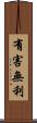 有害無利 Scroll