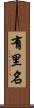 有里名 Scroll