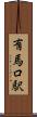 有馬口駅 Scroll