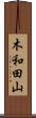 木和田山 Scroll