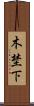 木埜下 Scroll