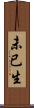 未已生 Scroll