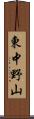 東中野山 Scroll