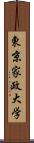 東京家政大学 Scroll