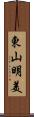 東山明美 Scroll