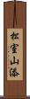 松室山添 Scroll
