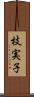 枝実子 Scroll