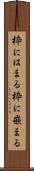 枠にはまる Scroll