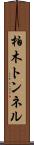 柏木トンネル Scroll