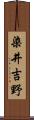 染井吉野 Scroll