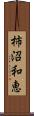 柿沼和恵 Scroll