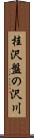 桂沢盤の沢川 Scroll