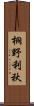 桐野利秋 Scroll