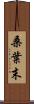 桑葉末 Scroll