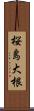 桜島大根 Scroll