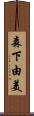 森下由美 Scroll