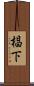 椙下 Scroll