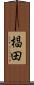 椙田 Scroll