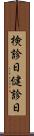 検診日 Scroll