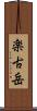 楽古岳 Scroll