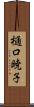 樋口暁子 Scroll