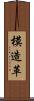 模造革 Scroll