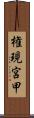 権現宮甲 Scroll