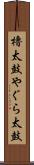 櫓太鼓 Scroll