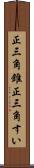 正三角錐 Scroll