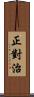 正對治 Scroll