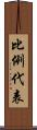比例代表 Scroll