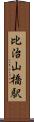 比治山橋駅 Scroll